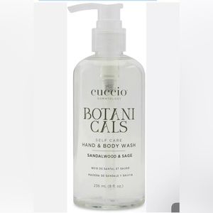 NWT Cuccio Somatology Botanicals Hand And Body Wash Sandalwood & Sage 8 Oz